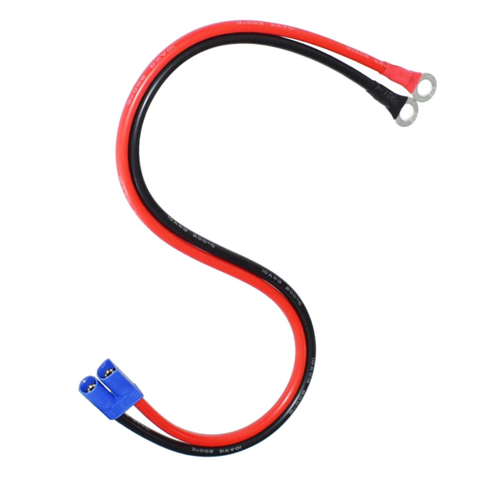자동차 배터리용 터미널 어댑터 케이블, 10AWG EC5 자동차 배터리 점프 스타터, 구리 와이어 코어, 저전력 소비