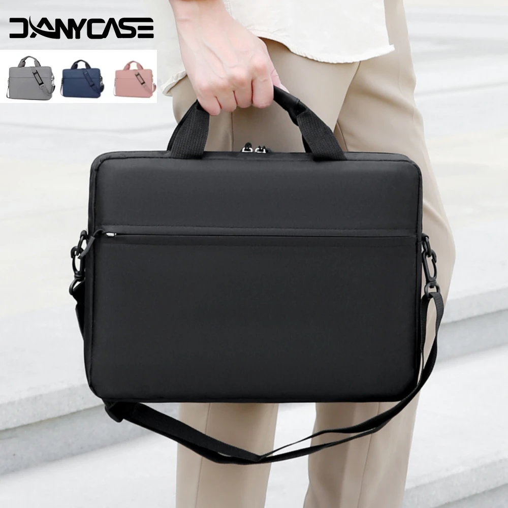 Sleek Waterproof Laptop Sleeve Bag - Portable Travel Carrying Handbag