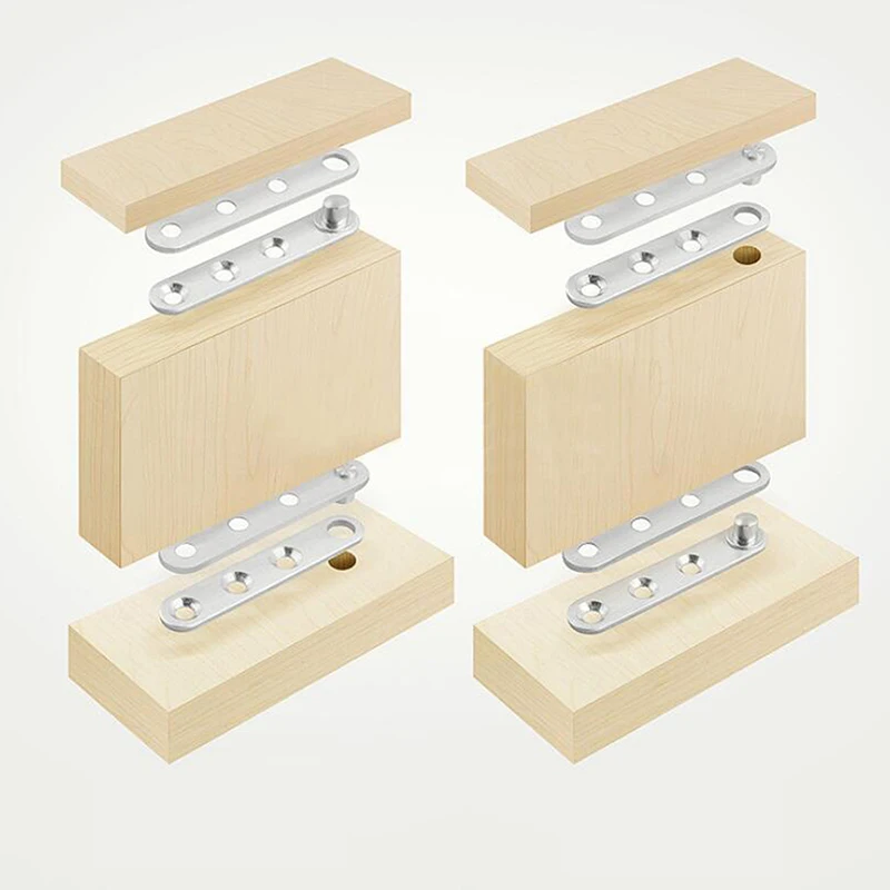Rotating Hinge Pivot Door Hinge Stainless Steel Door Window Cabinet Accessories