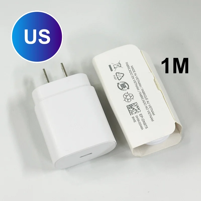 High-Speed 25W USB-C Fast Charger with Multiple Cable Length Options