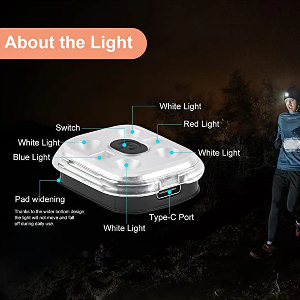 Bluetooth Beanie Hat with LED Headlamp and Wireless Headphones