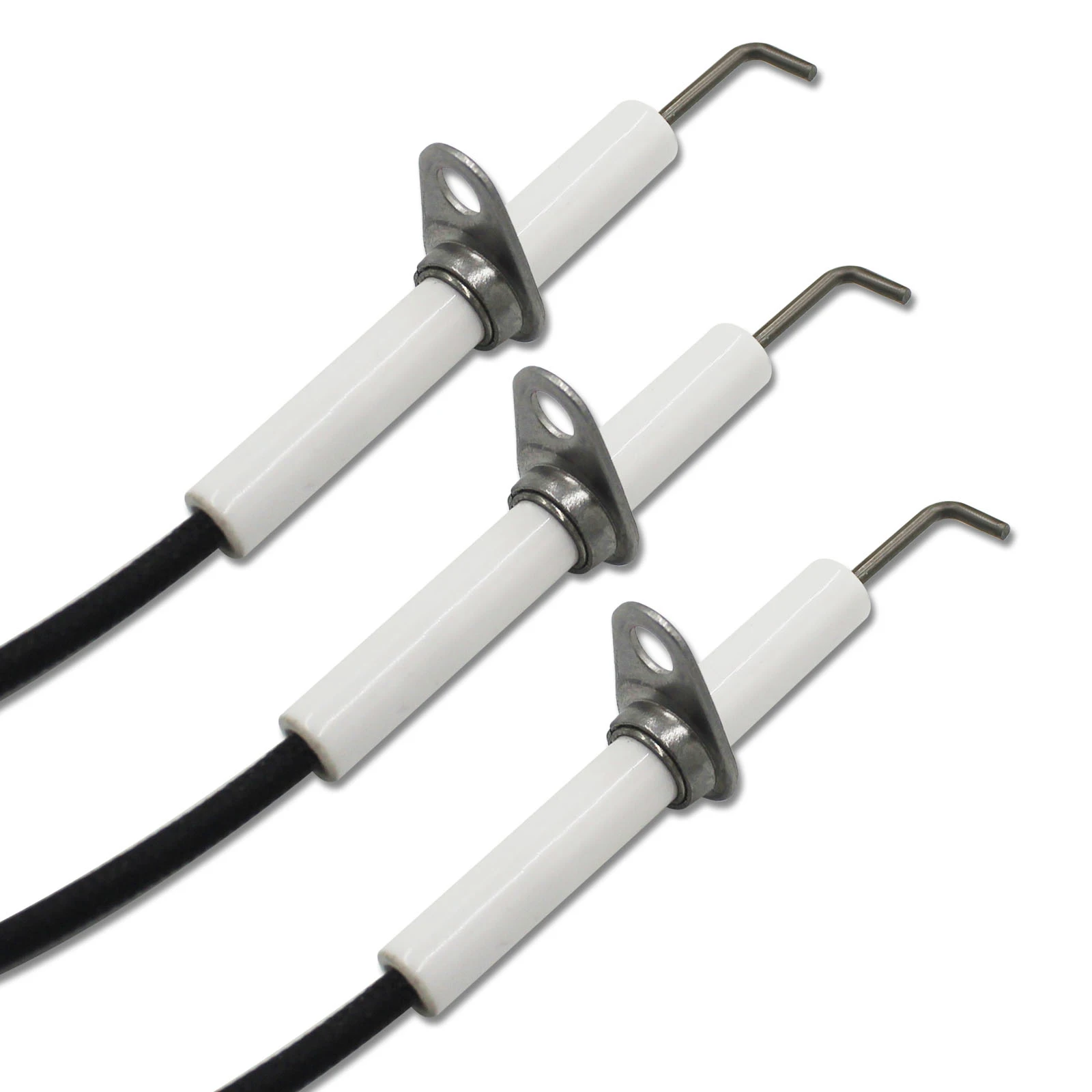 Bougie D'allumage Céramique Et Support L=170 Mm Diam. 12 Mm - 300 W