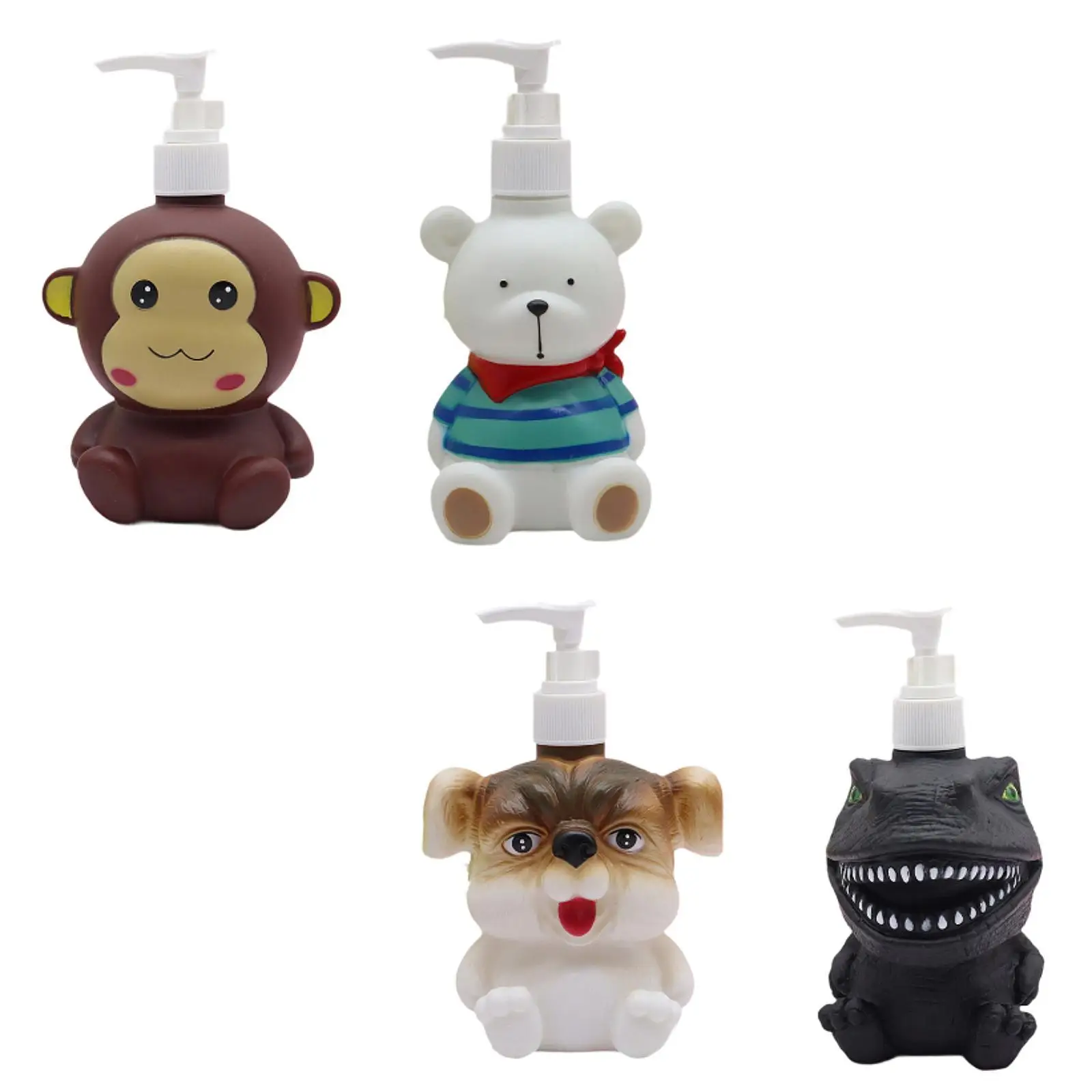 Children Cartoon Lotion Bottle Shower Gel Dispenser Hand Soap Dispenser
