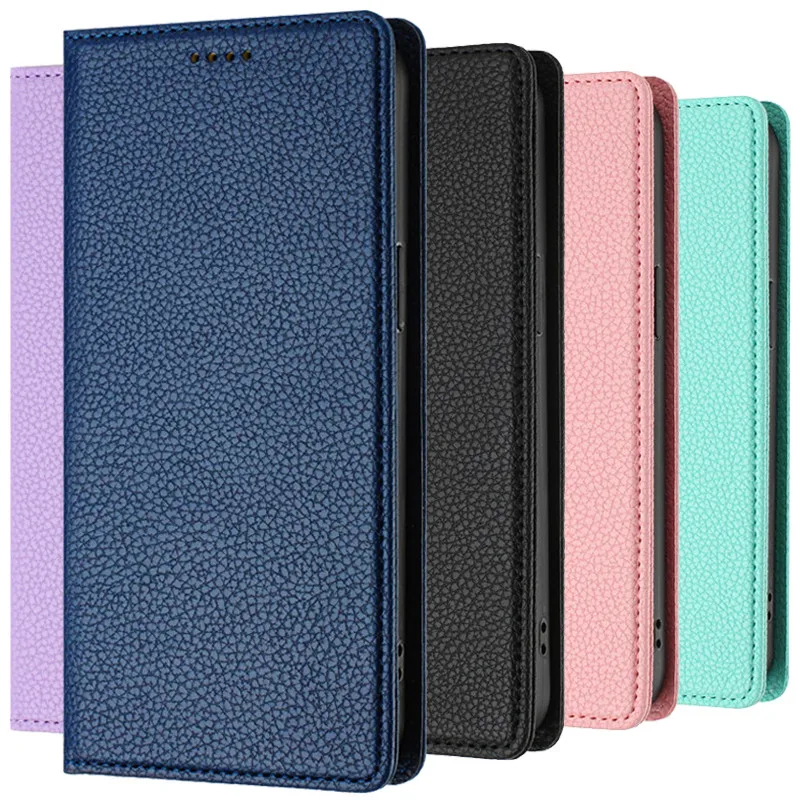 Retro Magnetic Wallet Anti-Theft Leather Flip Cover Case