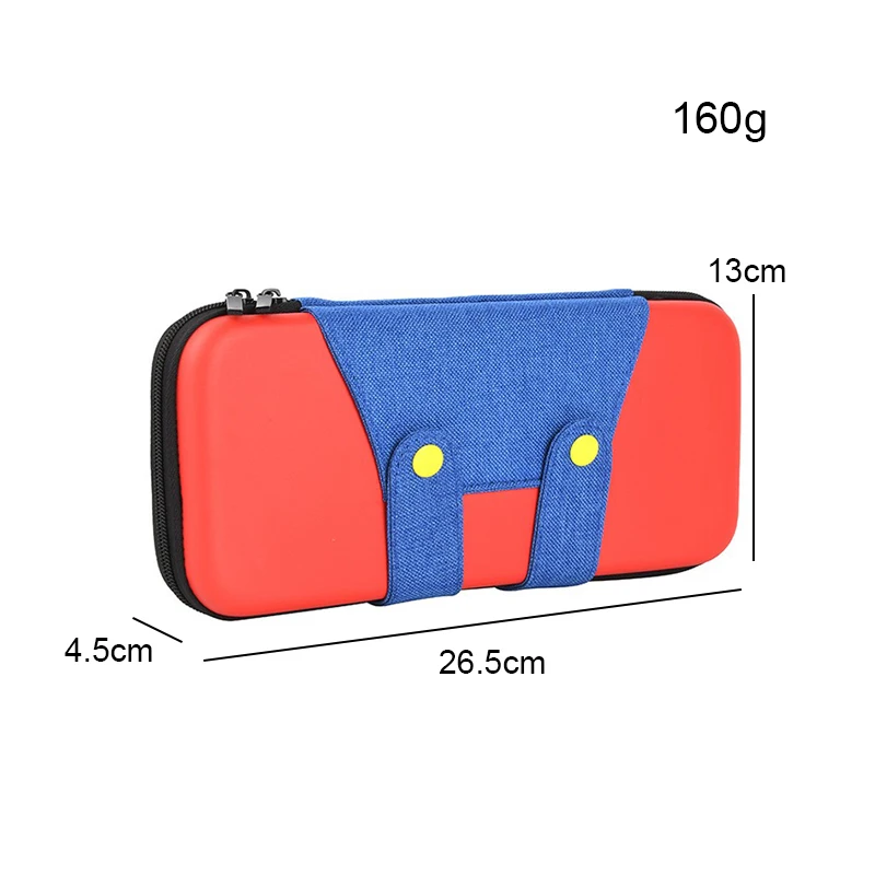 Compatible with Switch Lite Carrying Case, Switch Lite Case with Soft TPU Protective Case Games Card 6 Thumb Grip Caps