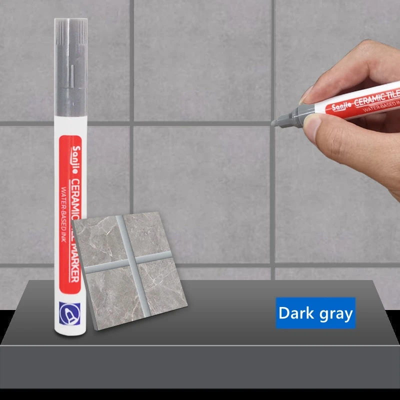Waterproof White Grout Restorer Marker for Seam Repair and Tile Refresh