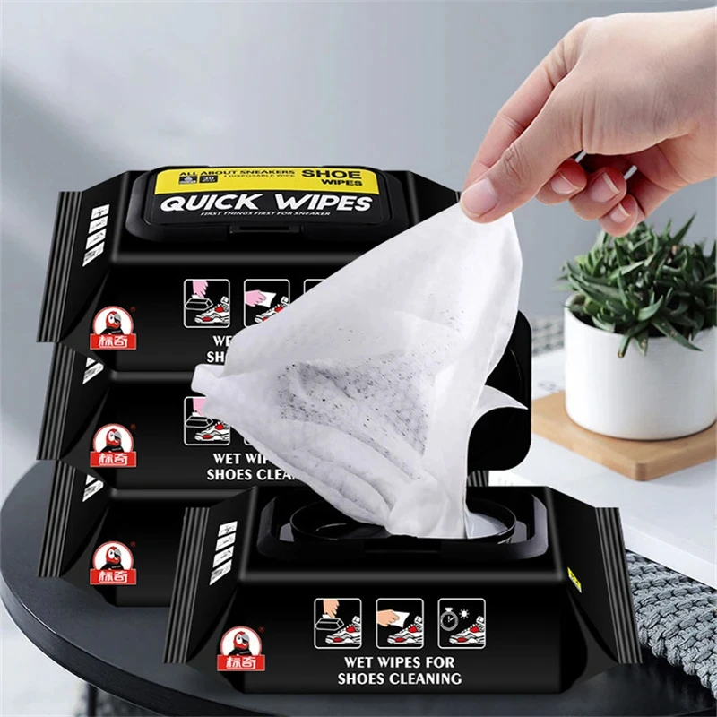 Cleaning Cloth Towel Cleaning Cloth Dish Cleaning Cloth Microfiber Dish Cloth Dish Cloth 12Pcs/30Pcs Disposable Shoes Clean Wipes Portable White Shoes Cleaning Care Wipes Sneakers Cleaning Quick Wet Wipe