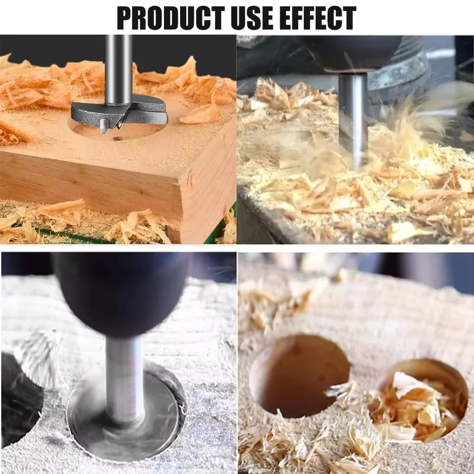 QUARKZMAN Punta Trapano Forstner 1-3/32" (28mm) Taglierina Aprire Fori Punte Trapano Per Legno In Carburo Di Tungsteno Per Cerniere Falegnameria - Foto 8