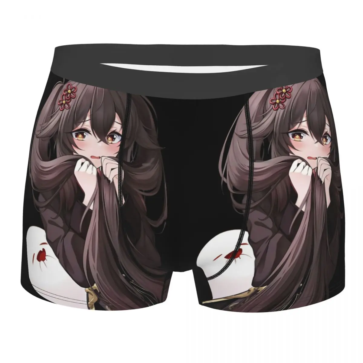 

Shy Hu Tao Genshin Impact Underpants Cotton Panties Male Underwear Comfortable Shorts Boxer Briefs