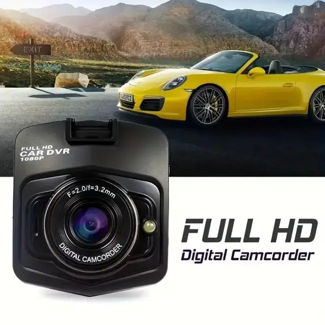 Car Camera HD 1080P Dashcam DVR Recorder Dash Cam Car DVR Auto Rear View Camera Vehical Car Cam of Mirror Recorder 2