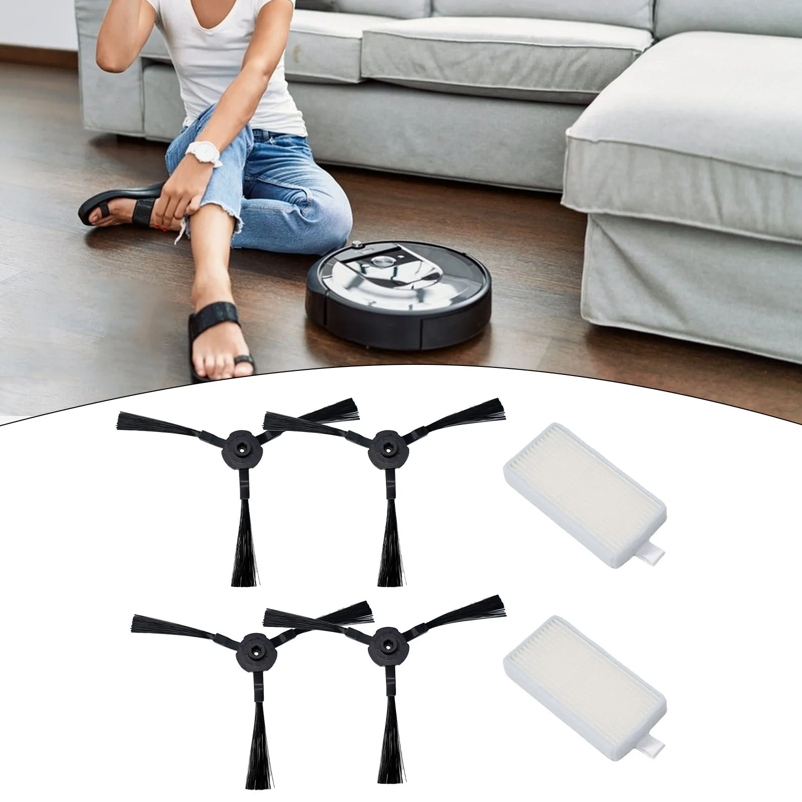 

Achieve Optimal Performance with a New Filter and Side Brush for Medion MD16192 MD18500 MD18501 Robot Vacuum Cleaner