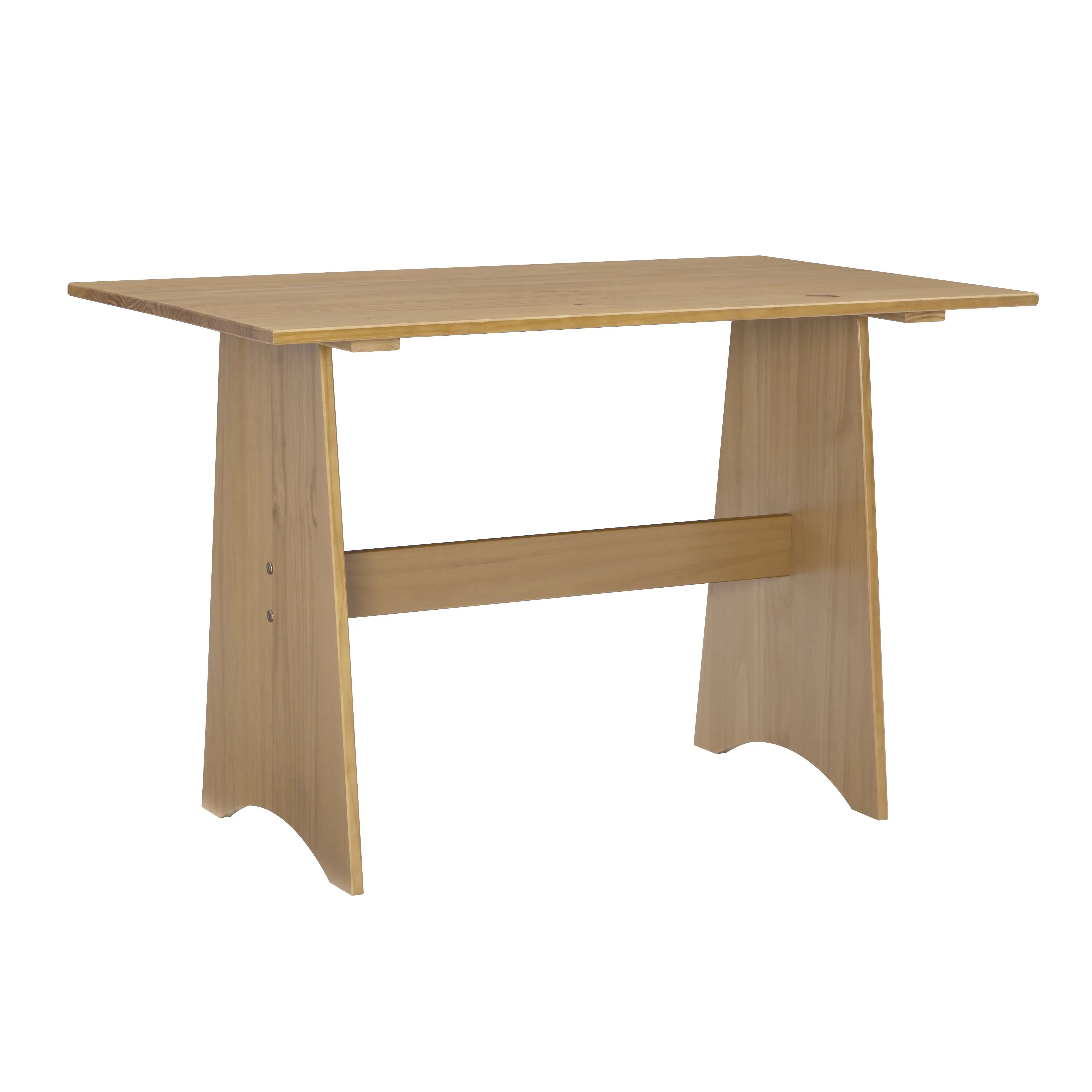 

Linon Kasey Dining Table Honey Made of solid pine Suitable for small corners open space Ensure strength and stability
