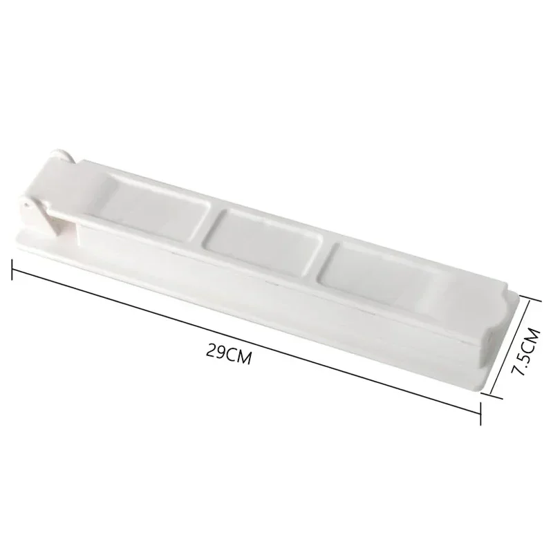 BBQ Meat Skewers Making Molds Single Row Kebab Maker Reusable Plastic for Outdoor Camping Barbecue Skewers Production BBQ Tools
