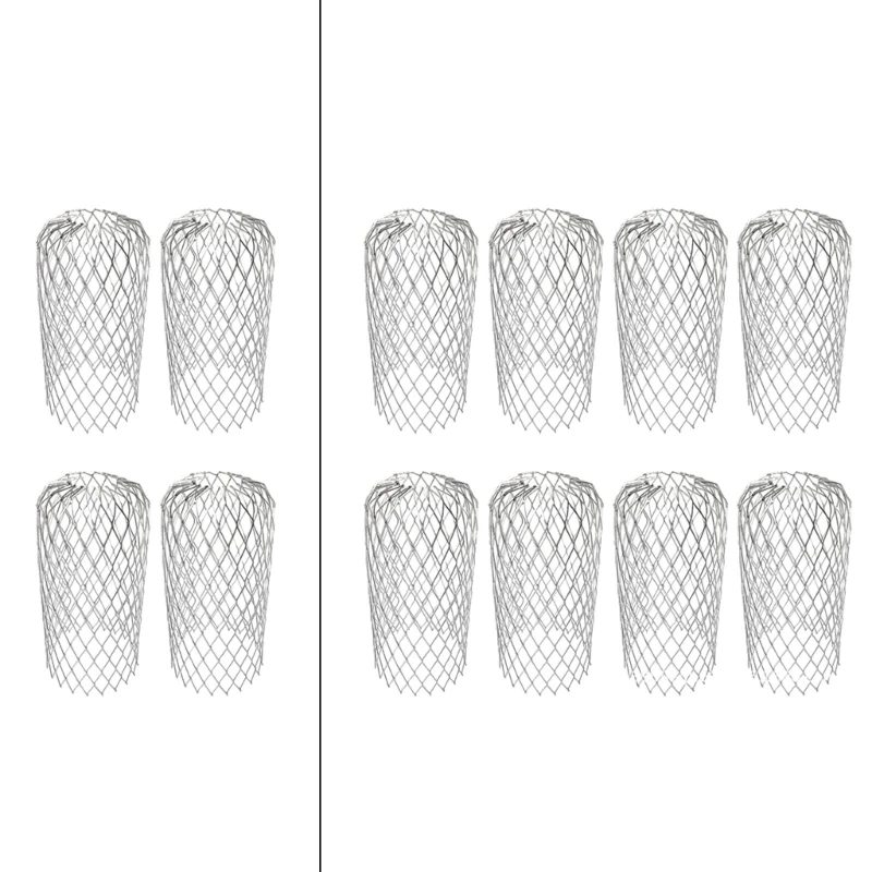 

Pack of 4/8 Aluminum Gutter Filter Gutter Filter Sieve Durable for Downpipe