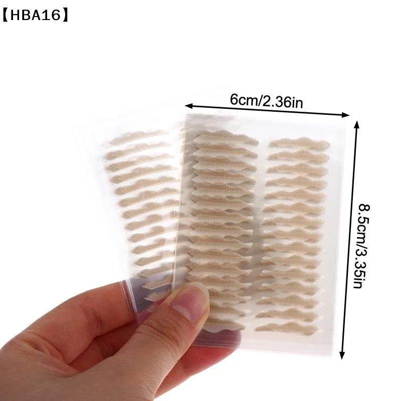 3D 지원 보이지 않는 이중 눈꺼풀 테이프 자체 접착식 투명 큰 눈꺼풀 스티커 방수 섬유 스티커 아이 도구〔HBA16〕
