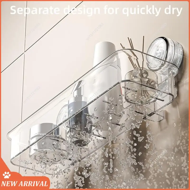 Emption!Suction Cup Storage Holder Corrugated Suction Cup Storage Holder For Shower, Kitchen