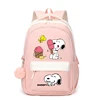 Snoopy Women Men Backpacks Mochilas Aestethic Backpacks for Teenager Canvas Laptop Backpack School Student Kawaii Bag Gift 5