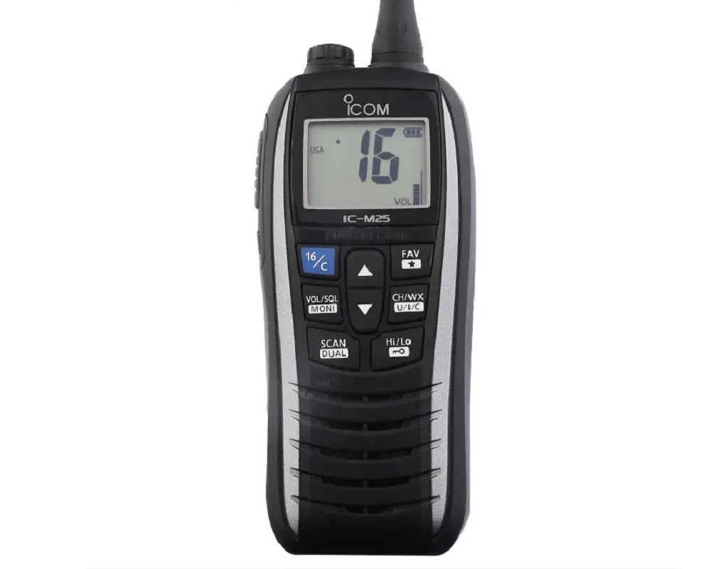 

ICOM IC-M25 5W 5KM VHF Marine Radio Marine Walkie Talkie VHF Transceiver