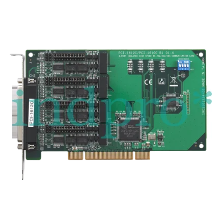 

PCI-1612C 4-port PCI communication card with isolation and surge protection