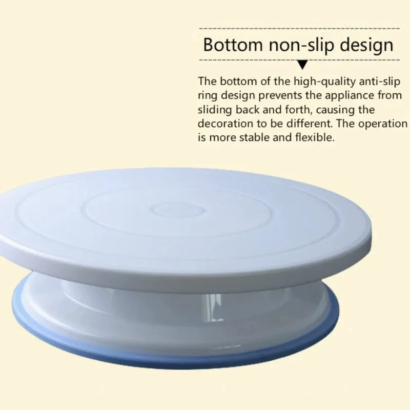 DIY Cake Turntable Baking Mold Cake Plate Rotating Round Cake Decorating Tools Rotary Table Pastry Supplies Baking Accessories