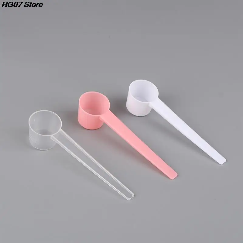 Kitchen Measuring Spoons Measuring Spoon Set 10Pcs 5g Reusable Food Grade Spoon Plastic Measuring Scoop PP Measure Spoon Milk Coffee Teaspoon Milk Powder Kitchen