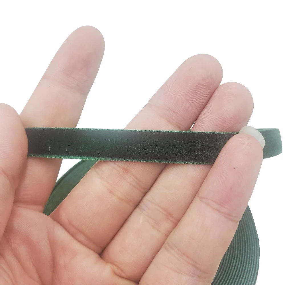 6/10/25mm 10 Yards Velvet Ribbon 8 Colors For DIY Handmade Gifts Bouquet Wrapping Supplies Home Party Decorations Xmas Ornaments