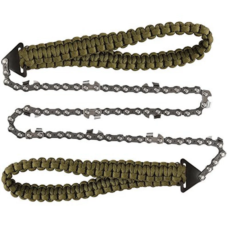 Pocket Chainsaw with Paracord Handle 1