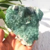 805g Crystal Quartz Apophyllite Natural Raw Green Fluorite Specimen Rough Gemstone Mineral Samples Healing Home 1