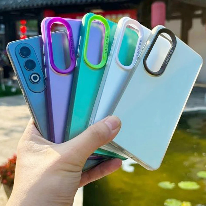 Luxury Metallic Aurora Skin Matte Phone Case Cover