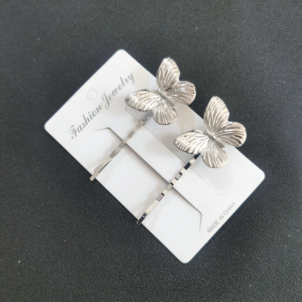 2-teiliges Set Stern-Seitenfransen-Haarspangen Metall-Kristall-Haarklammern Mädchen-Haarnadeln Hochzeit Braut Abschlussball Haardekoration – Detail 12