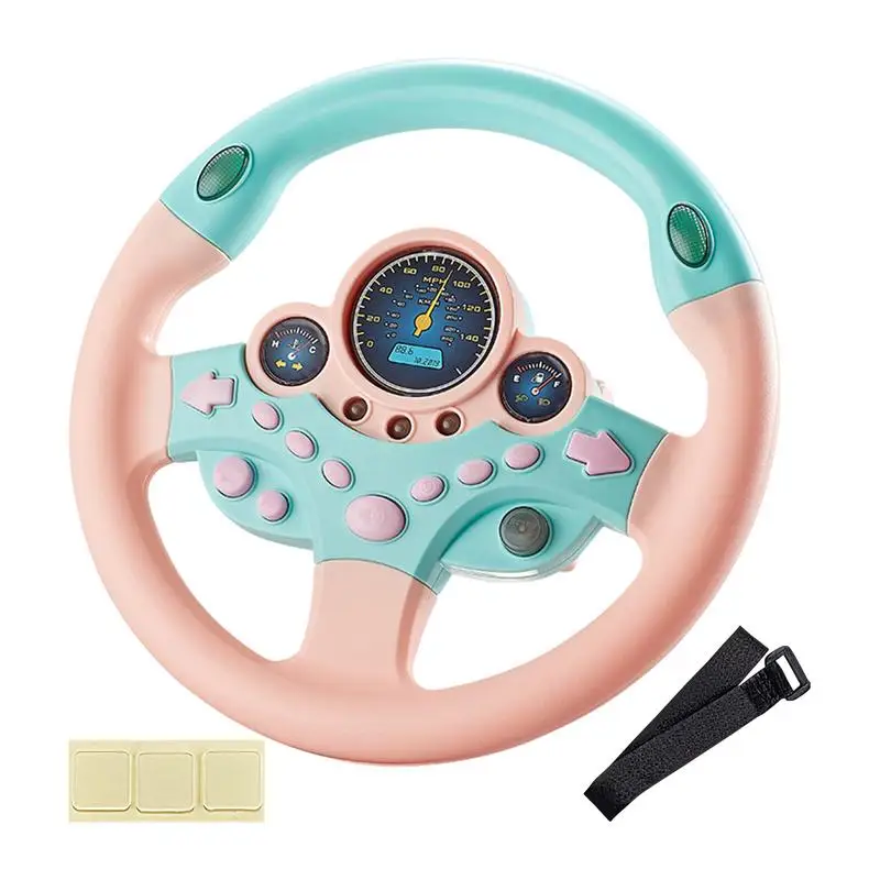 

Kids Steering Wheel Toy Simulated Driving Controller Copilot Toy Simulated Driving Controller Sounding Toy With Music Light Funn