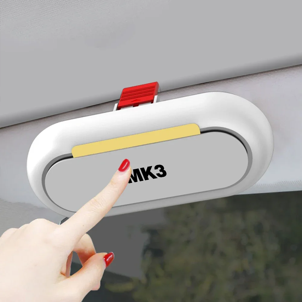 포드 포커스 MK2 MK3 MK4 MK1 2 3 4 1 용 자동차 선바이저 안경 케이스, 거치대 선글라스 보관함, 자동차 인테리어 액세서리 장식
