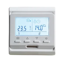 Best Price 220V Colorful LCD Screen Programmable Temperature Controller Electric Underfloor Heating Room Thermostat