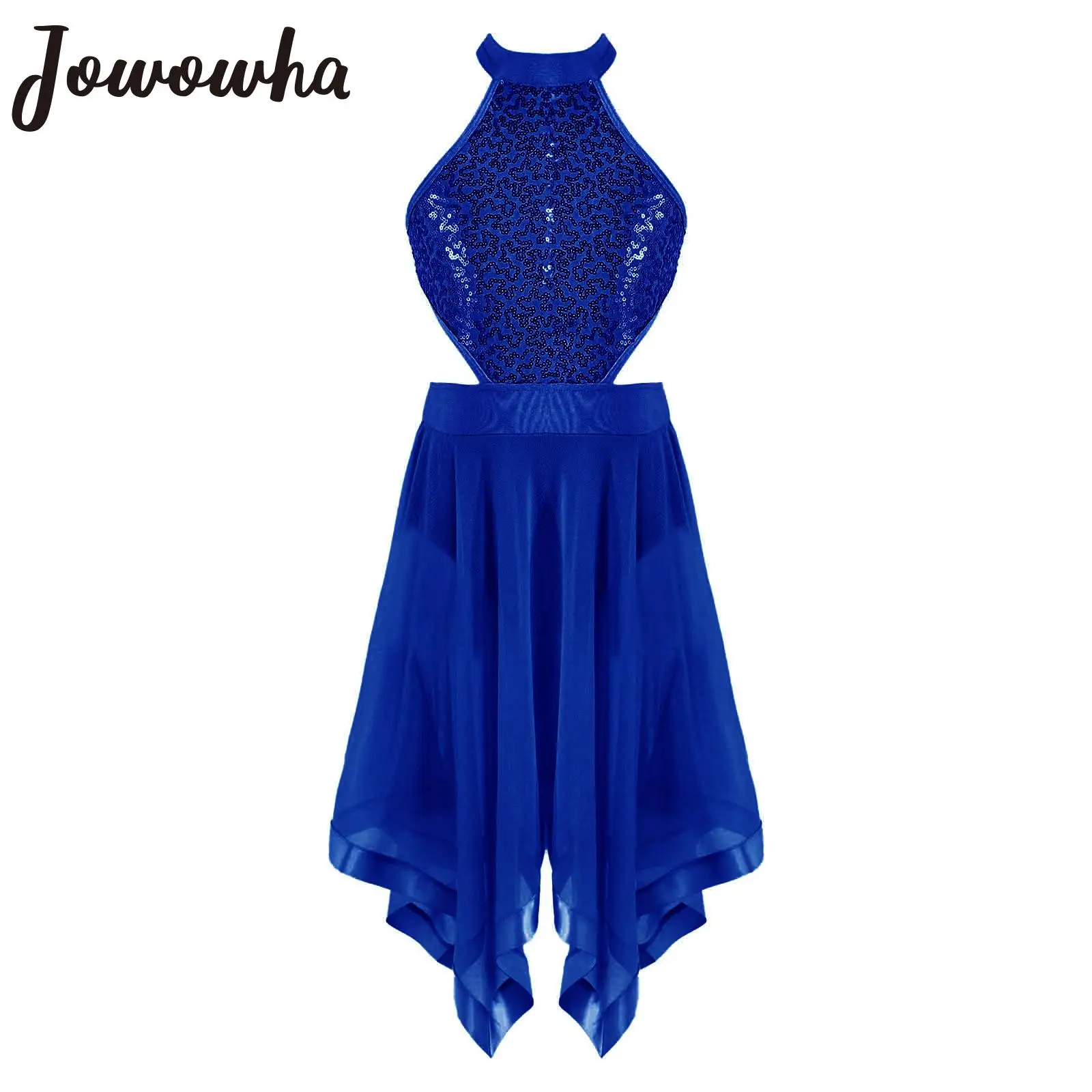 

Sequins Kids Girls Ballet Dress Ballerina Fairy Prom Party Costume Gymnastic Workout Ballet Figure Skating Performance Dress