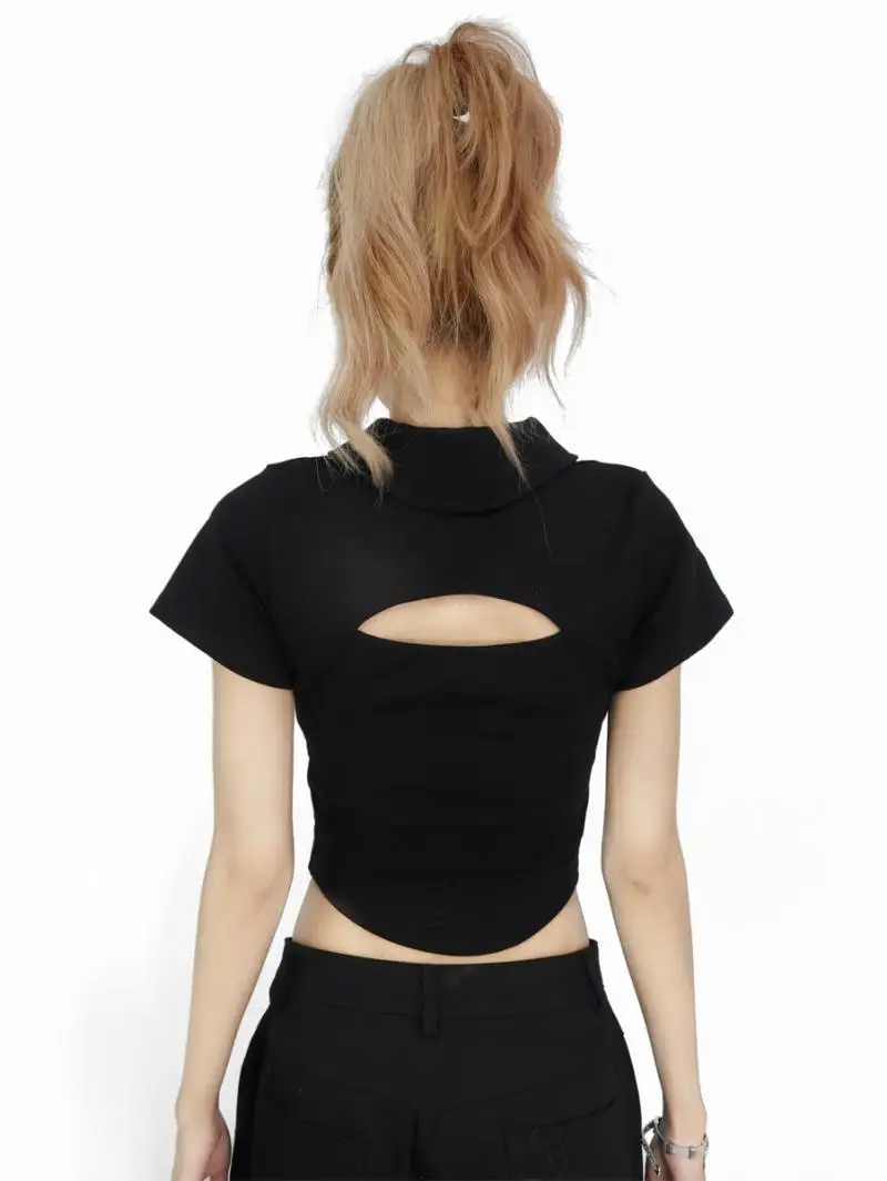 Женская футболка в американском ретро стиле с коротким рукавом | AliExpress