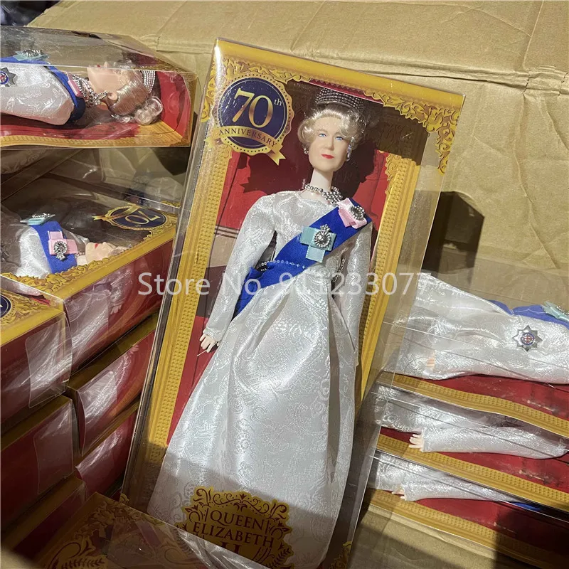 Figurine décorative commémorative de la reine Elizabeth Ii du