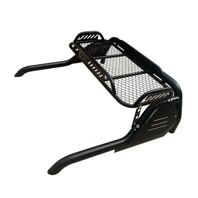 Factory 4X4 Steel Material Universal Type Sport Roll Bar With Basket For Dodge Ram