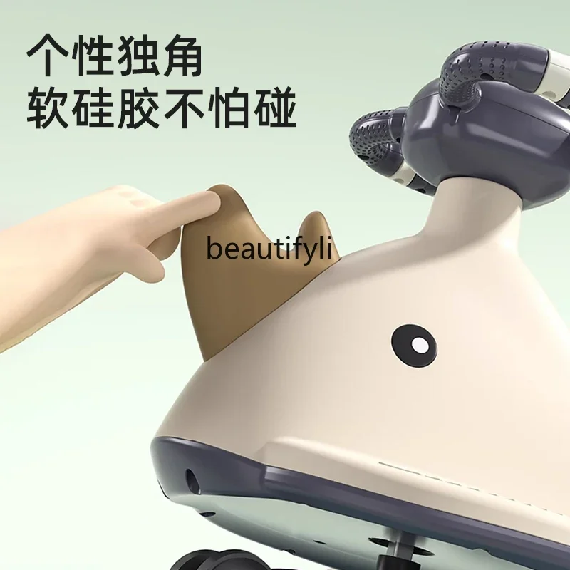 Twist car children 1-3 years old yo-yo car boy baby anti-rollover female treasure rocking