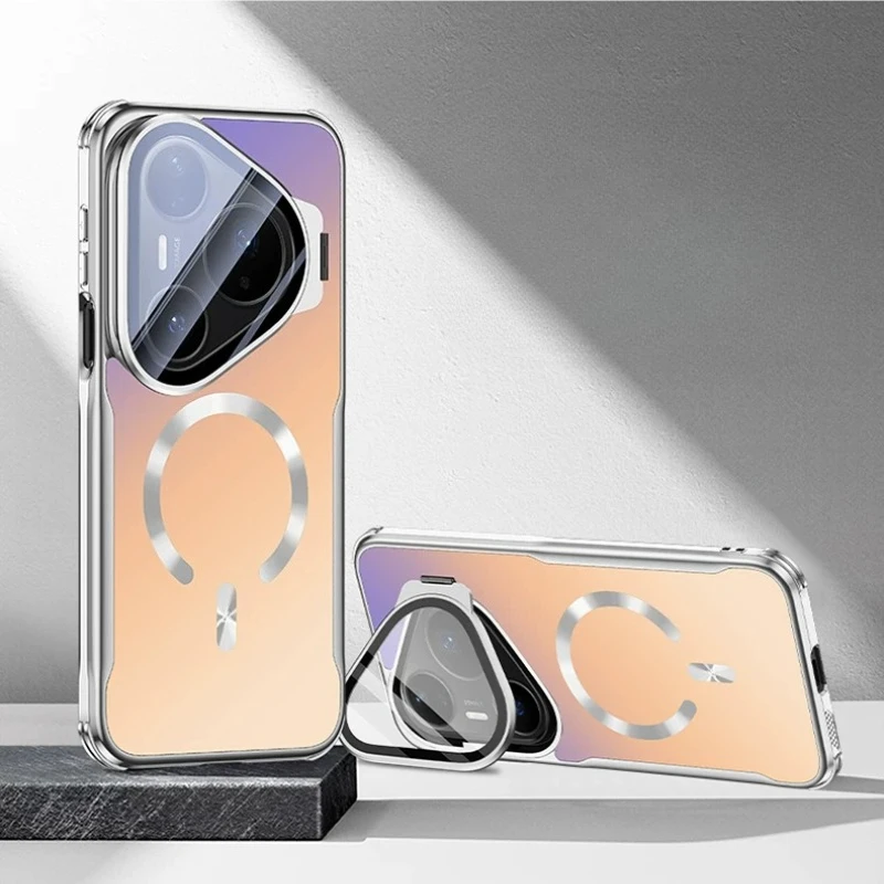 Magnetic Wireless Charging Shockproof Camera Lens Protective Case Cover