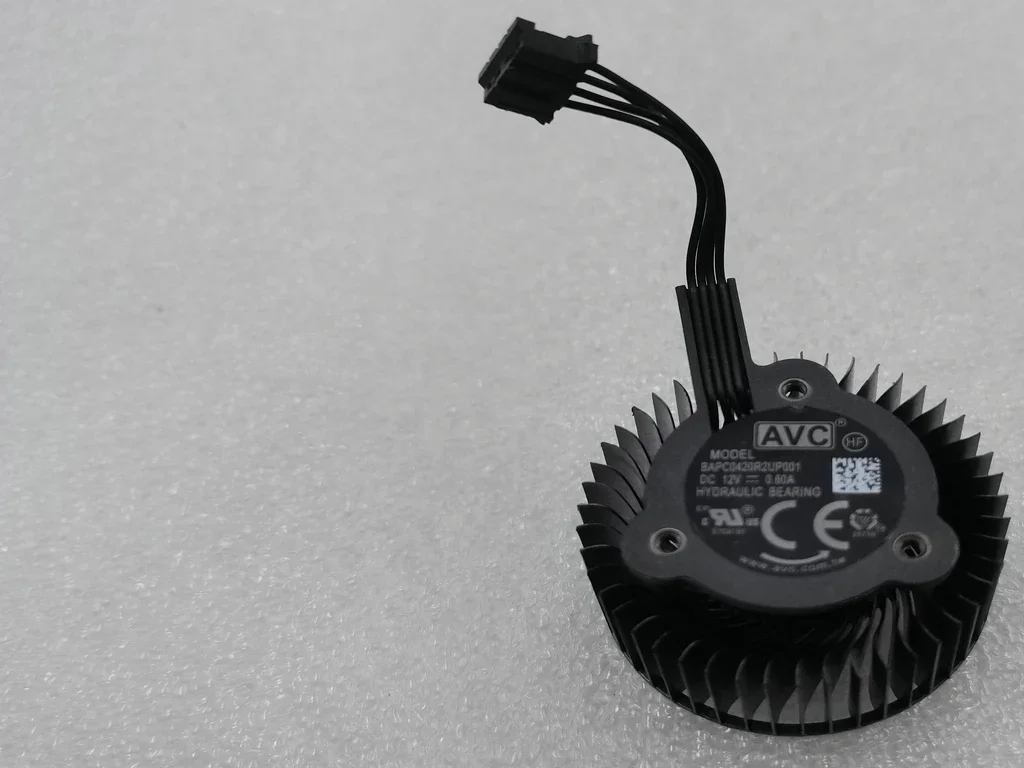 Original BAPB0420B2UP001 Cooler Fan Replacement For PNY NVIDIA Quadro RTX A2000 6GB 12GB Graphics Video Card Cooling Fan