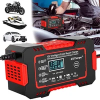 12V Automatic Car Battery Charger Smart Jump Starter Pulse Repair AGM/GEL UK