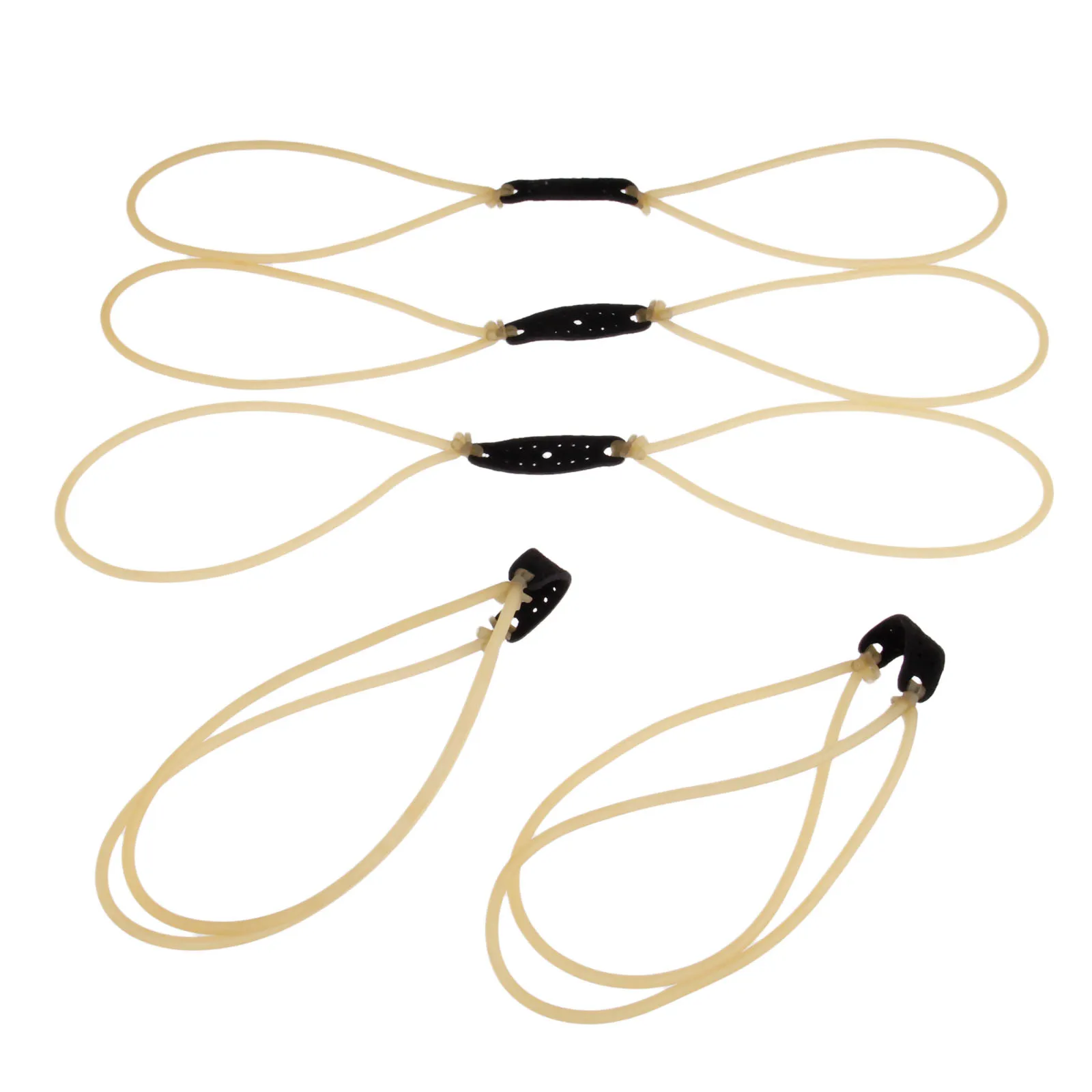 5 Pezzi 2 Strisce Forte Potente Fionda Elastico Elastico Sostituzione Tubo Elastico Per Fionda Catapulta Caccia 1636