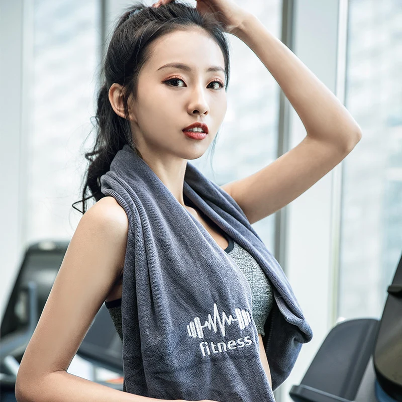 Microfiber gym  water absorption  Sports towel Super Soft and Quick-Drying  sweat wiping for  Tennis, Yoga, Cycling, Swimming 6
