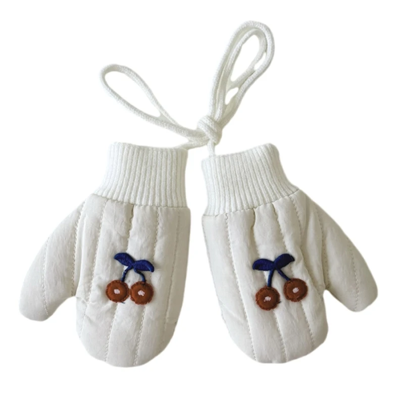 Autumn Winter Kids Scarf Cartoon Warm Neckerchief/Neck Hanging Gloves for Baby Girls Boys Comfortable Cosy Neck Scarf