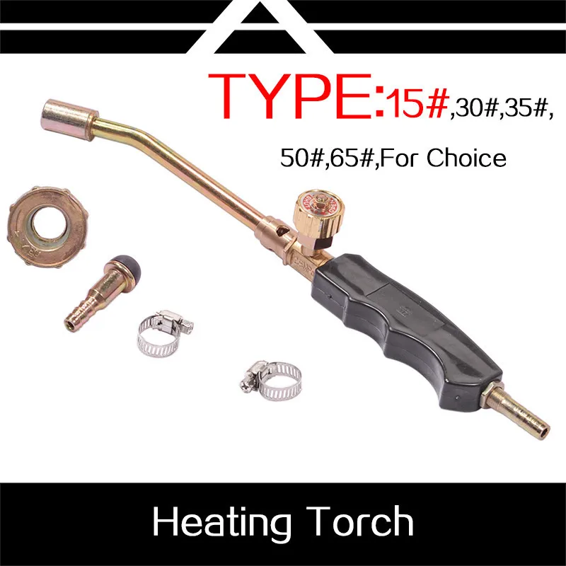 1Pc Heating Torch 15~65# Soldering Propane Butane Gas Flame Blow Plunber Roofing Stainless Steel Gun | Инструменты