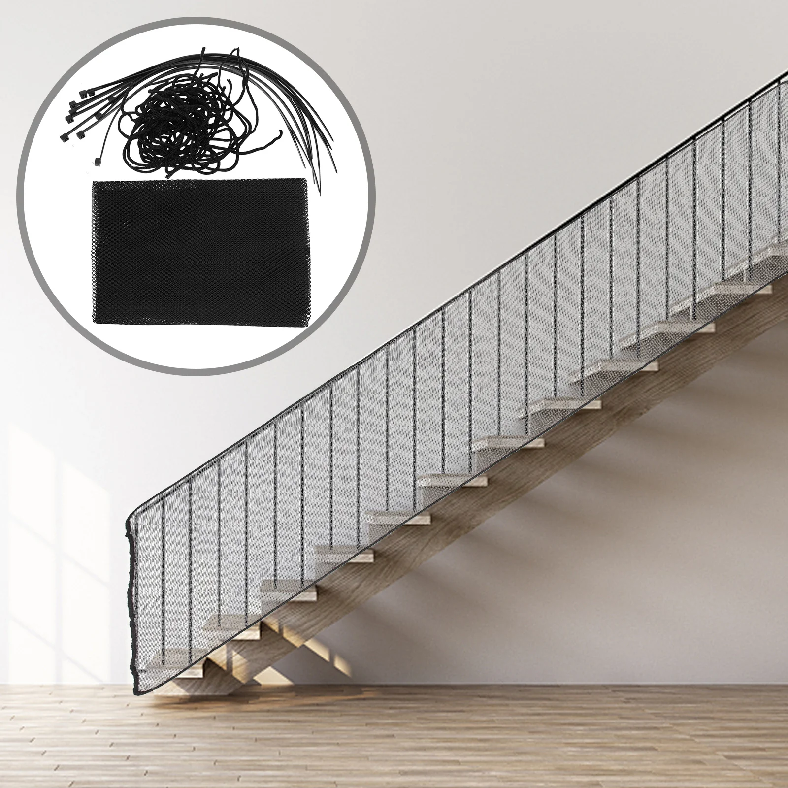Stair Protection Net Balcony Screen Mesh Netting Water Nozzle Thick for Pets Child High Pressure
