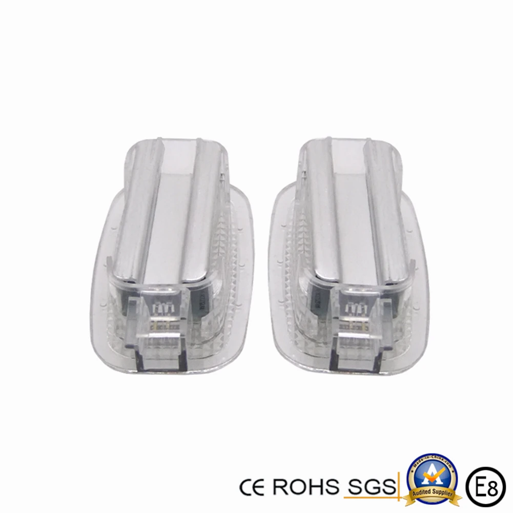 

2 PCS/set Welcome Light 6000K White LED Courtesy Light For Mercedes-Benz A B C S E S R SLS GLK CL SL Class 2005-2009