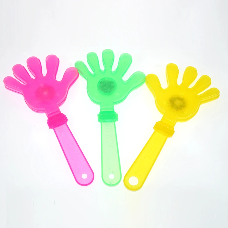 Description Picture 2 of item12pcs Hand Clappers Light up LED Clappers Noisemakers Loud Noise Maker Toy Clap Toy for Wedding Birthday Party Favors Supplies