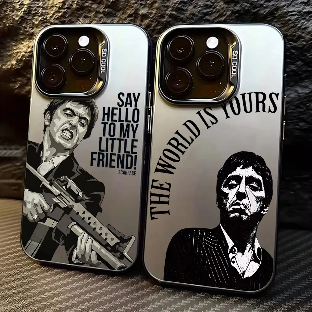 Sleek S-Scarface Color Phone Case for Enhanced Style and Protection