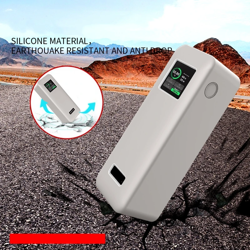 For Anker Prime 27650mAH Power Bank (250W) Power Supply Protective Case Silicone Material Anti-scratch Dust-proof And Shockproof